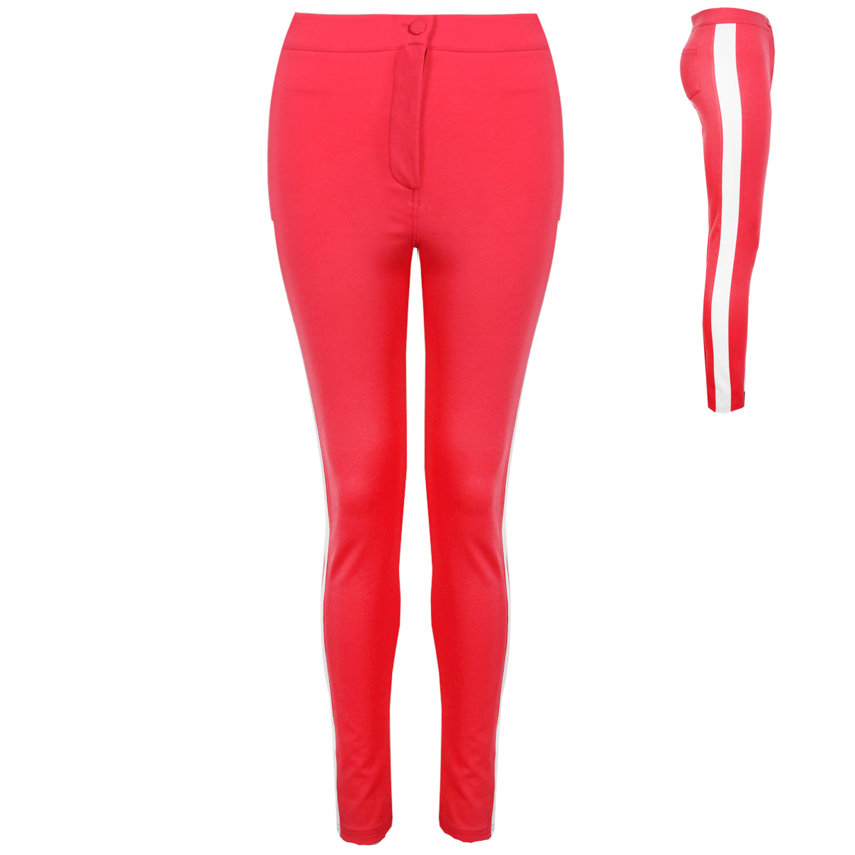 High Waisted Contrast Panel Treggings Preview
